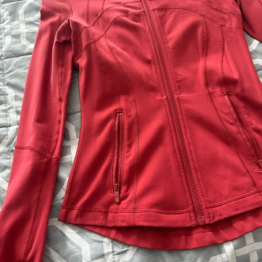 lululemon athletica Red Utility Jacket